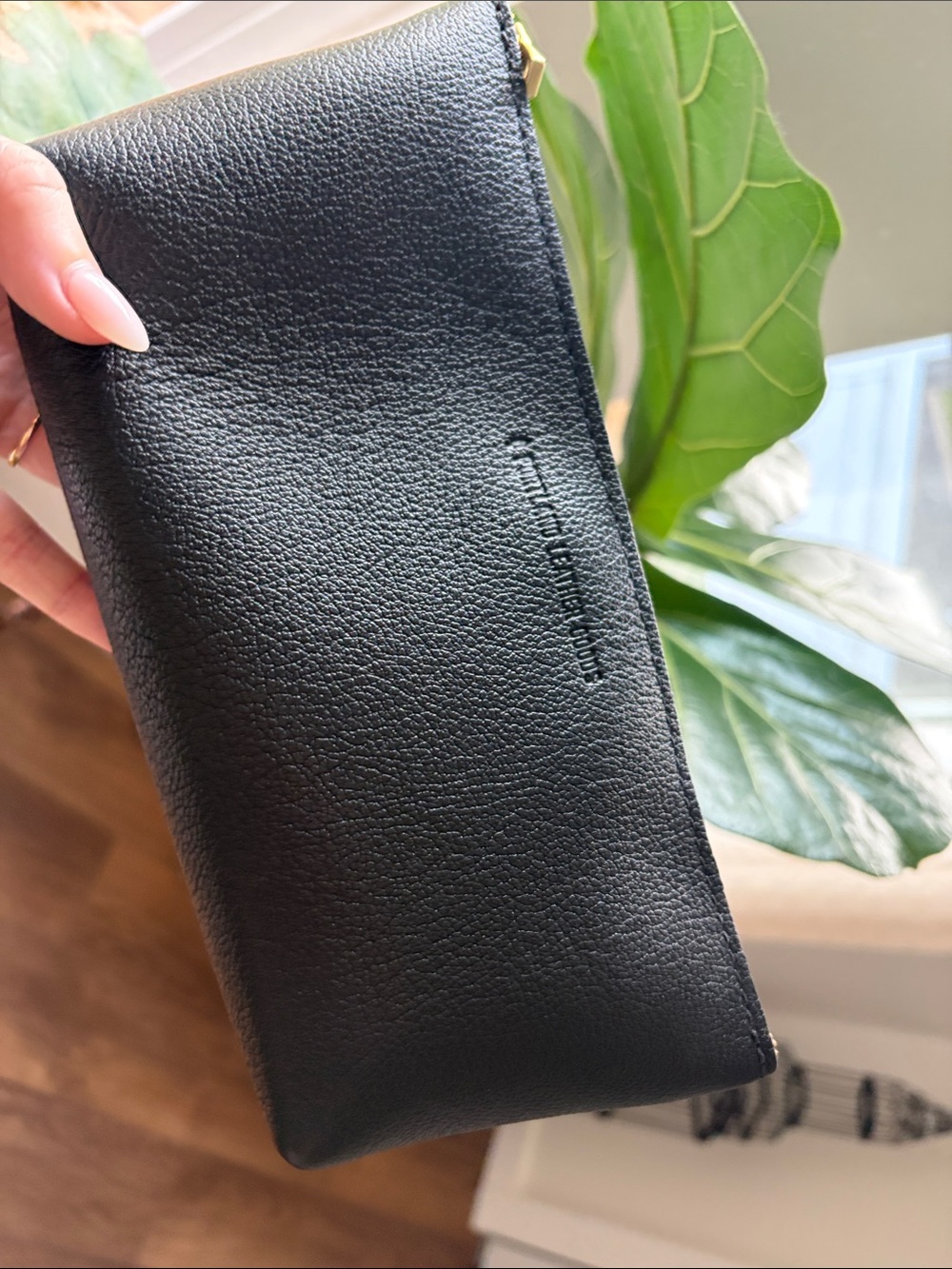 Portland leather pouch